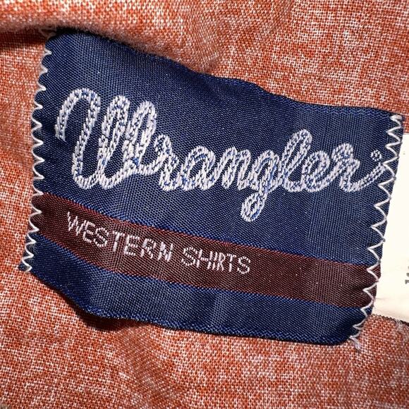 Wrangler Western Shirt Mens Size XXXL Pearl Snap Aztec Southwestern Long-Sleeve - Picture 9 of 14